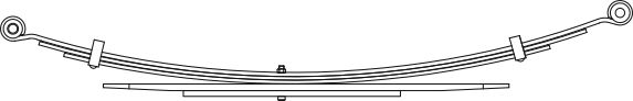 CS GERMANY Многолистовая рессора 10.200.850.00